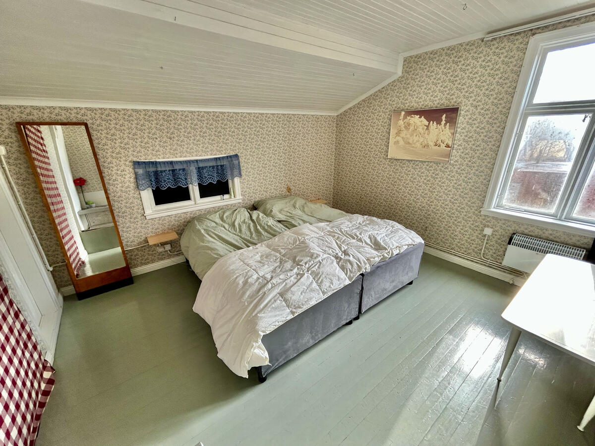 Sovrum på övervåningen Sovrum på övervåningen